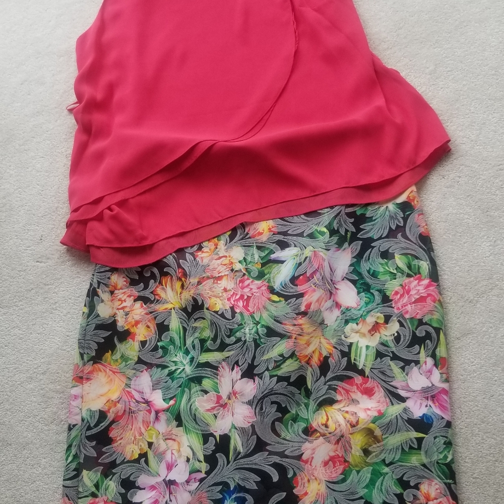 NY&C Women's Blouse and Skirt